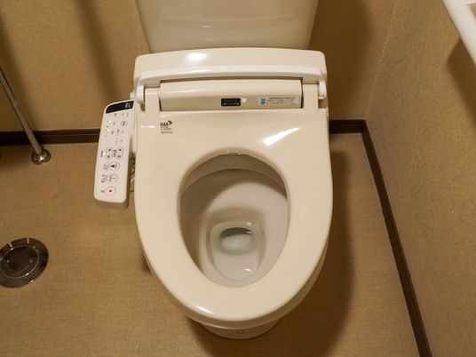 洗練されたトイレ設備