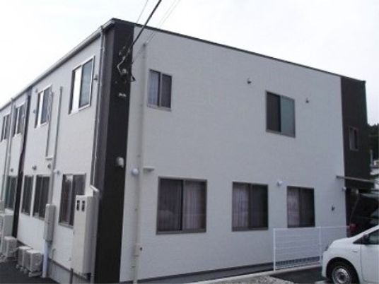 シンプルな建物外観