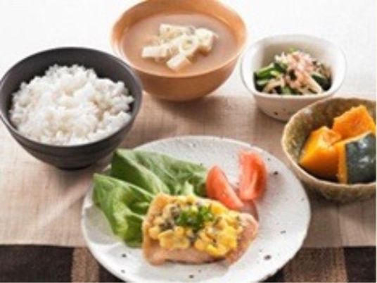 栄養バランスの取れた食事内容