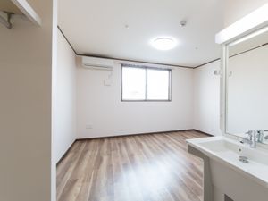 清潔な居室の一角