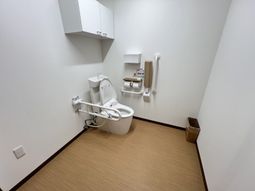 機能的なトイレ