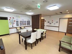 明るい共有スペース