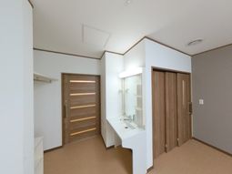 明るい空間の居室