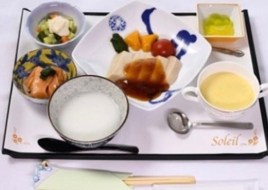 栄養満点の食事セット