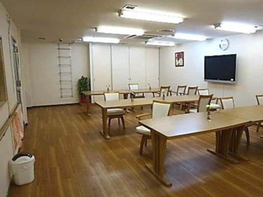 共用スペースのダイニング