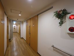 清潔な廊下の様子