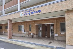 明るいエントランス
