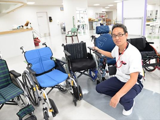 車椅子選びのスタッフ
