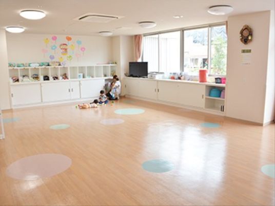 広くて明るい活動室