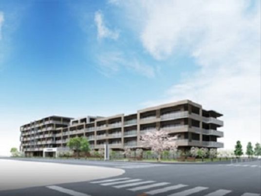 モダンな建物の外観