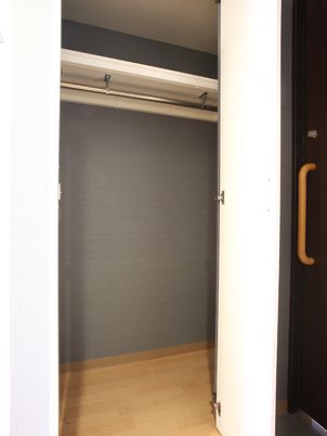 空間と収納のクローゼット