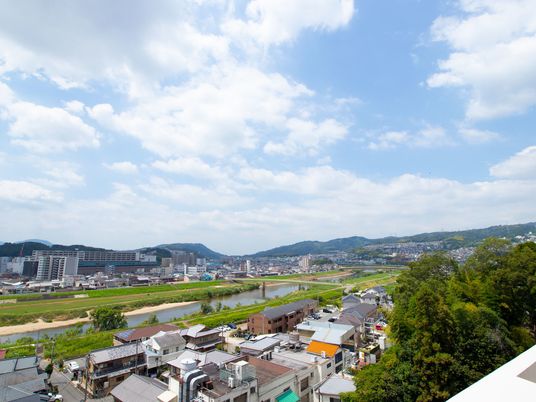 眺望が広がる居室