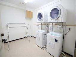 清潔な洗濯室