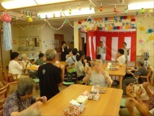 イベント実施中の食堂