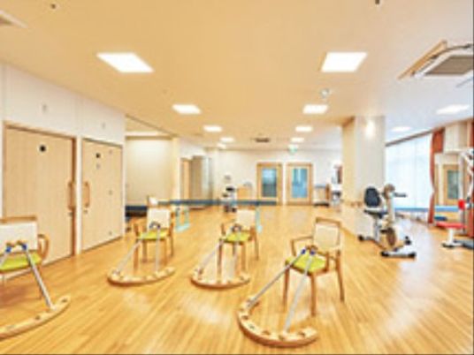 広々とした機能訓練室