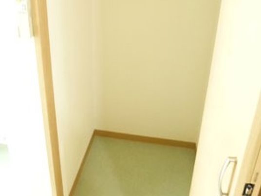空の収納スペース  