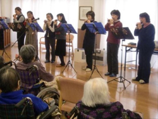 音楽演奏会の様子