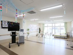 機能訓練が行える広々空間