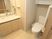 清潔な洗面トイレ空間