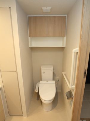 清潔感のあるトイレ空間