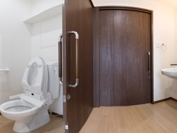 バリアフリーのトイレ