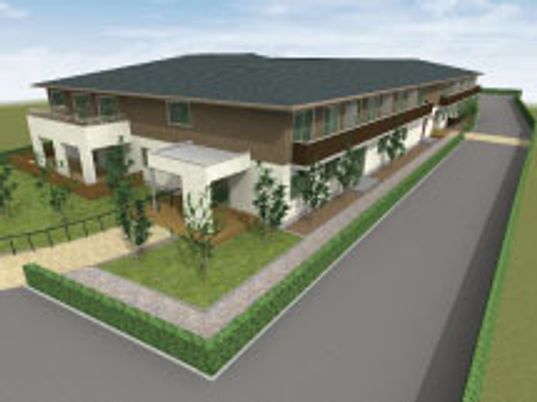 清潔感ある施設の外観