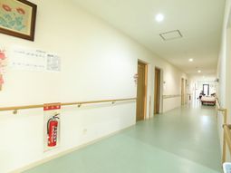 清潔感のある廊下