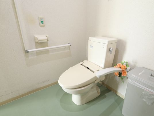 バリアフリートイレの一角