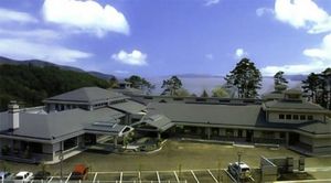 広々とした施設外観