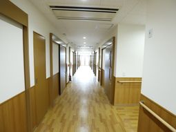 清潔な廊下の様子