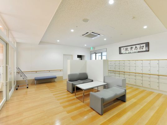 機能訓練室の待合スペース