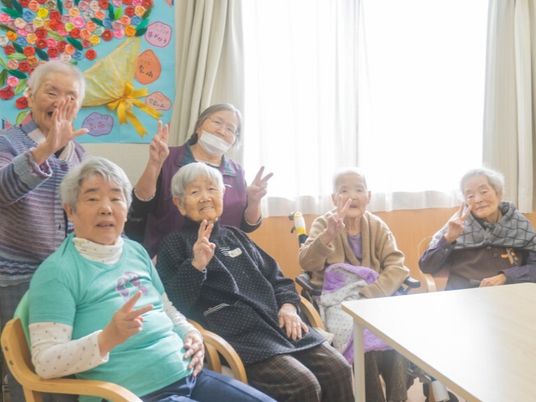 利用者の和やかな様子