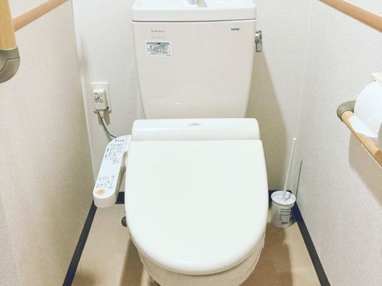 快適な設備のトイレ空間