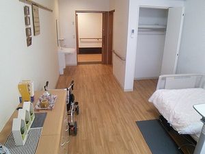 清潔感ある広々居室