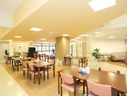 明るいダイニング空間