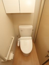 清潔感のあるトイレ空間