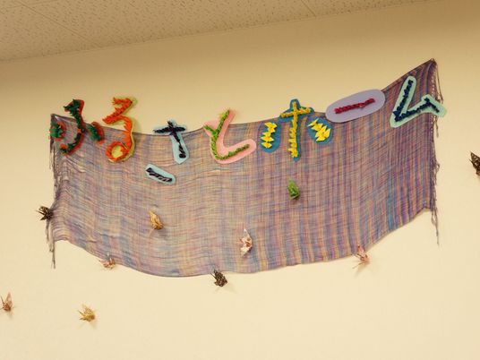 手作りの壁掛け装飾