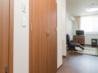 快適な洋室の一角