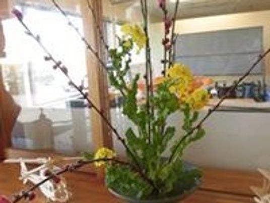 心温まる飾りのある施設