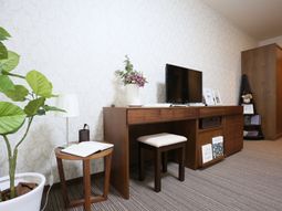 お洒落な居室のコーナー