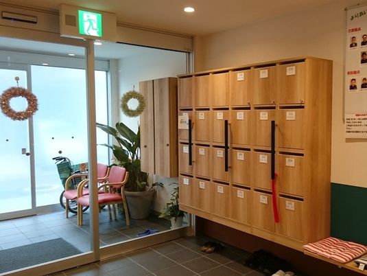 エントランスの静かな風景