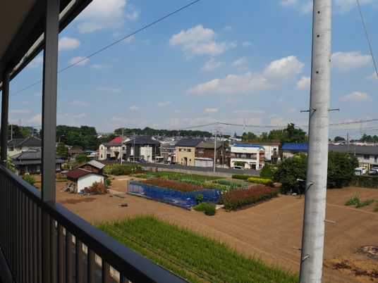 居心地の良いバルコニー