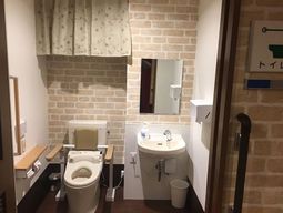 清潔感のあるトイレ空間
