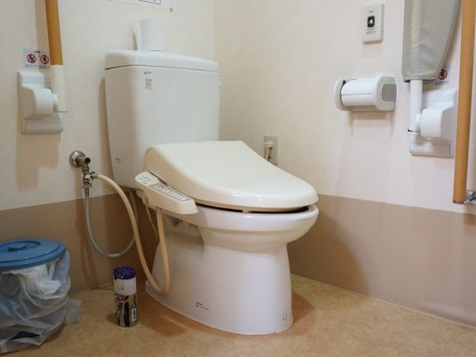 清潔感のあるトイレ空間