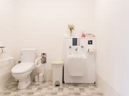 清潔感のある洗面トイレ