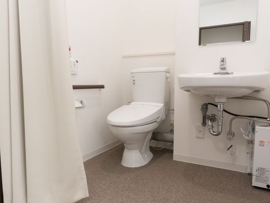  清潔なトイレの様子  