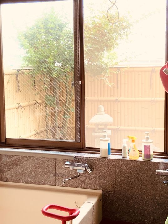 日差しが入る居室