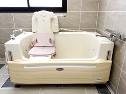 機能的な介護用バスタブ