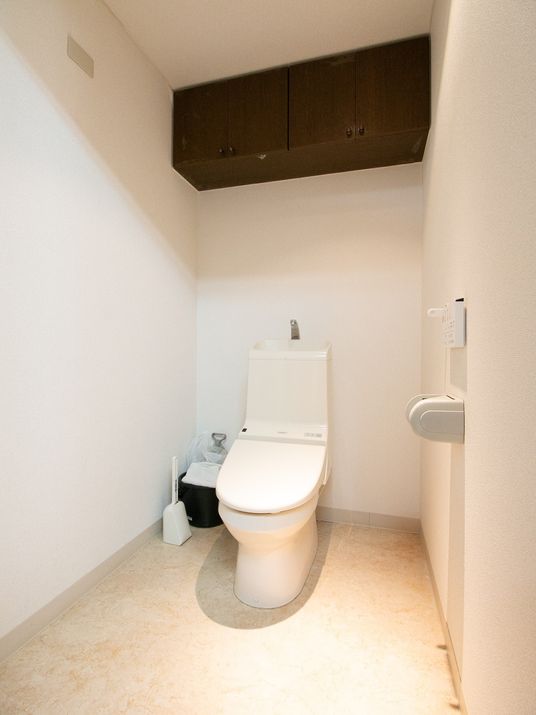 清潔なトイレ空間