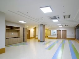 明るい廊下